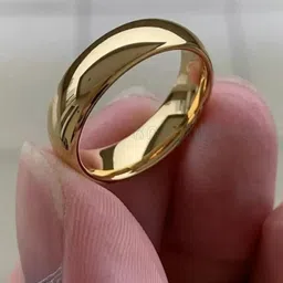 jalaram fashion REGULAR OM Brass Cubic Zirconia Gold Plated Ring Brass NA, NA Gold Plated Ring image 2