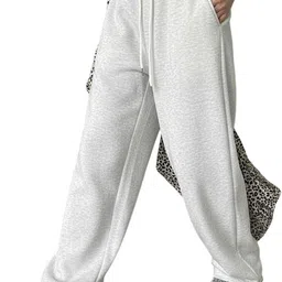 dockstreet Women Solid White Track Pants-picture-18