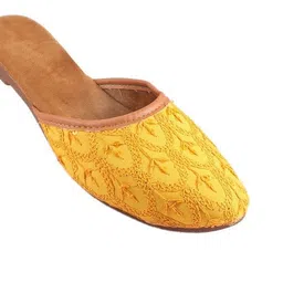 babbotty jaipuri juti and slipper/ mojari for women girls Ethnic Mule For Women-picture-29