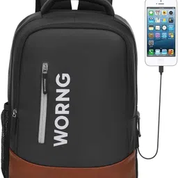 worng Large 35 L Laptop Backpack USB Charging Port, Anti-theft Pocket Large 15.6 inch with two Compartment-picture-46