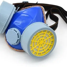 zuvilika Goggles with Double Filter Respirator Mask Welding Safety Goggle image 2