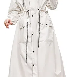 lqz Solid Women Raincoat-picture-12