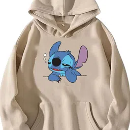 loji styli Women Full Sleeve Graphic Print Reversible Hooded Sweatshirt-picture-26