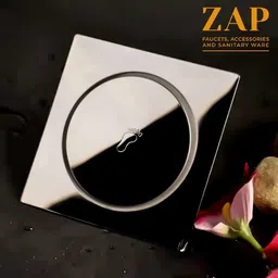 zap Floor Stainless Steel Pop-Up Strainer image 4