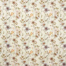 Microfiber Floral Single Bedsheet with 1 Pillow Cover - Off White, 155x228 CM-image-67