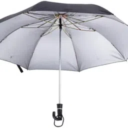 henry 2 Fold Manual Open Heavy Duty Long Lasting UV Coated Black Umbrella-picture-18