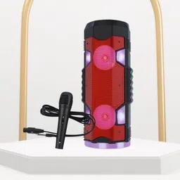 GUGGU Bluetooth Party Speaker with mic, AUX/TF Card USB, With Deep Bass Sound F147 20 W Bluetooth Laptop/Desktop Speaker-picture-30