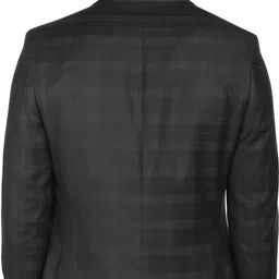 ad by arvind Men Checkered Single Breasted Formal Blazer image 2