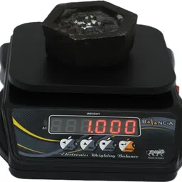 Skeisy Mini Bal kitchen weighing machine power up 10kg-1gm and rechargeable Weighing Scale image 2