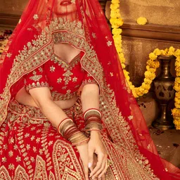 ladali Embroidered Semi Stitched Lehenga Choli image 3