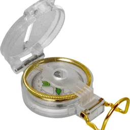 jmall 3 in 1 Military Hiking Camping Lens Lensatic Magnetic Compass - 31A Compass image 2