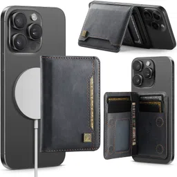 gustave Men & Women Casual Black Fabric RFID Card Holder-picture-28