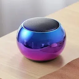 Saibaba Insulators Mini Bluetooth Speaker, Mini Boost, M4 Wireless Coin Speaker A1 10 W Bluetooth Party Speaker-image-79