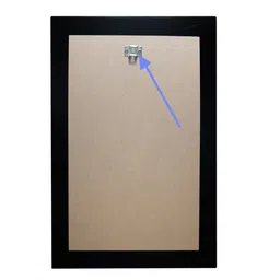 chaque decor Textured Paper Wood Framed Art Print In Orange image 4