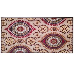 athom living Multicolor Persian Nylon 3 x 5 Feet Machine Made Carpet image 2