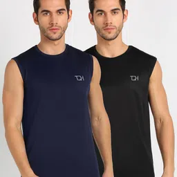 tqh Pack of 2 Men Vest-picture-25