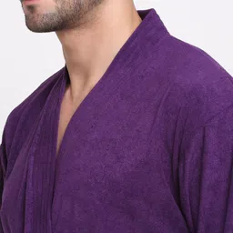 creeva Indigo Free Size Bath Robe image 4