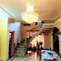 yavik Chandelier crystal 480MM Gold polish big size jhumar for all purposes Chandelier Ceiling Lamp image 4