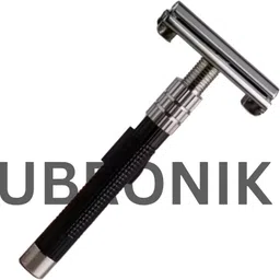 ubronik Classic Razor for Men | Black White Anti Slip Grip Handle, Men-picture-14