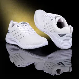 asian Battle-05 White Sports,Walking,Training,Gym, Running Shoes For Men image 3