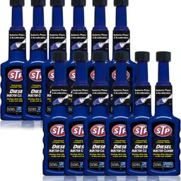 stp DIESEL INJECTOR CLEANER: Unclog dirty injectors (200 ml) : Pack of 12 Combo-picture-10