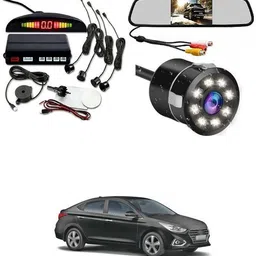 gonama Car Monitor with Reverse Parking Camera and Sensor For Ver-na Car Monitor with Reverse Parking Camera and Sensor For Ver-na Parking Sensor-picture-13