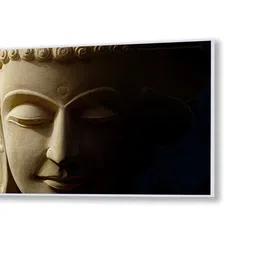 nestroots Canvas Framed Buddha illuminated painting Wall Painting image 4