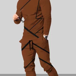 kelonbro Self Design Men Track Suit image 4