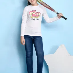 NUSYL Girls Pack Of 3 Printed T-shirt image 5