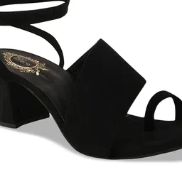 Shoetopia Girls Lace-Ups Block Suede Gladiators image 5