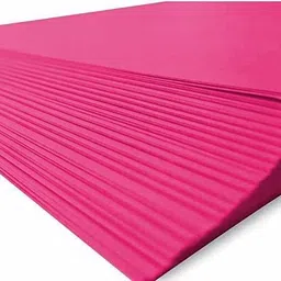 40 pcs pink Color Sheets (180-240 GSM) Copy Printing Papers /Art and Craft Paper A4 Sheets Double Sided Colored Origami School, Stationery A4 180 gsm Coloured Paper-image-2