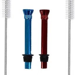 Shooter, Pipe Screens With Cleaner Brush Aluminium Inside Fitting Hookah Mouth Tip-image-11