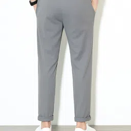 mk brothers Pack of 2 Men Solid Grey, Blue Track Pants image 2