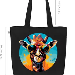 the fashion peepa Women Black Tote image 5