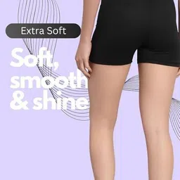 body figure Solid Women Multicolor Cycling Shorts, Gym Shorts, Running Shorts, Sports Shorts, Casual Shorts image 3