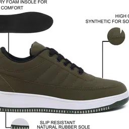 Groofer Men's Stylish casual Sneakers Sneakers For Men image 3