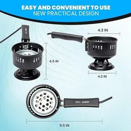 fiiasa 500 W Induction Cooktop Push Button image 2