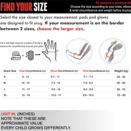 jaspo Impact Protective Gear Set|Knee, Elbow & Wrist Guards with PE Shell,8mm EVA Foam Skating Guard Combo image 5