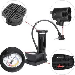 New Portable Bicycle Pump Mini Bike Foot Pressure Air Pump Bicycle, Car, Ball, Football Pump Pump-image-72
