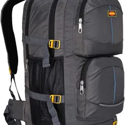 rida Lightweight Waterproof Hiking Backpack with Wet Pocket Handy Foldable Bag- Grey-picture-25