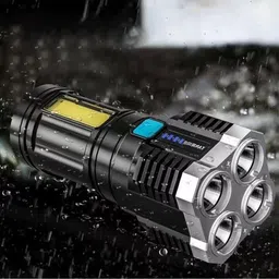 xydrozen Rechargeable Flashlight Multi-functional Flashlight 3 hrs Torch Emergency Light-picture-13