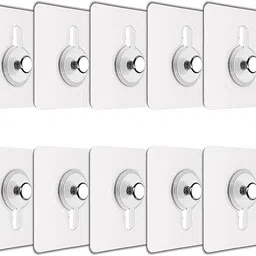 Self Adhesive Wall Hooks - Heavy Duty Transparent Hooks Hook 10-image-28