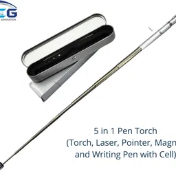 bos medicare surgical Unique Disign 5 in 1 Medical Torch with Pen for ,Eye,Ear,Nose Examination Use Torch image 4