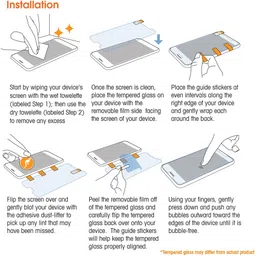 ICYNICS Edge To Edge Tempered Glass for Poco X6 Pro 5G, Anti-Fingerprint, Waterproof, Oil-resistant, Bubble-Free, Anti-Static with Full Screen Coverage & Easy Installation image 4