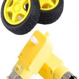 jivith 2 Robotics Wheel 2 BO Double Shaft Motor-picture-27