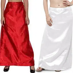 KAVYA DESIGNERS COMBO SATIN PETTICOAT ST38 Pure Satin Petticoat-picture-11