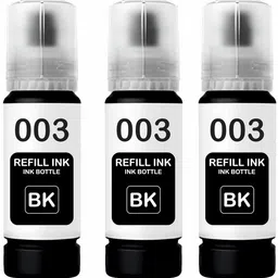 Gedi 003 Black Refill Ink for L3110,L3150,L3250,L3252,L3115,L3116 Printer 3PC Black Ink Bottle-image-53