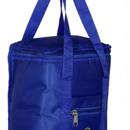 deluxe polyster royal blue,tiffin bagfor office,school, collage Waterproof Lunch Bag image 3