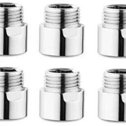 ramya Stainless Steel Extension Nipple 1.5Inch- (Pack Of 10) Faucet Mount-picture-10