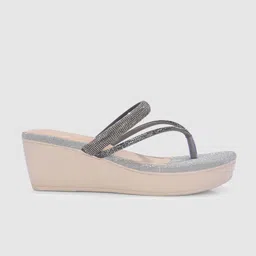 bizzaro Women BZ304 Lightweight Comfort Extra Soft Summer Trendy Premium Stylish Party Heels Sandal image 4